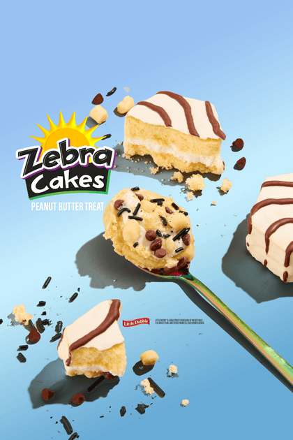 peanutbutter様　ブラック1 Zebra Cake Peanut Butter Treat | Nerdy Nuts