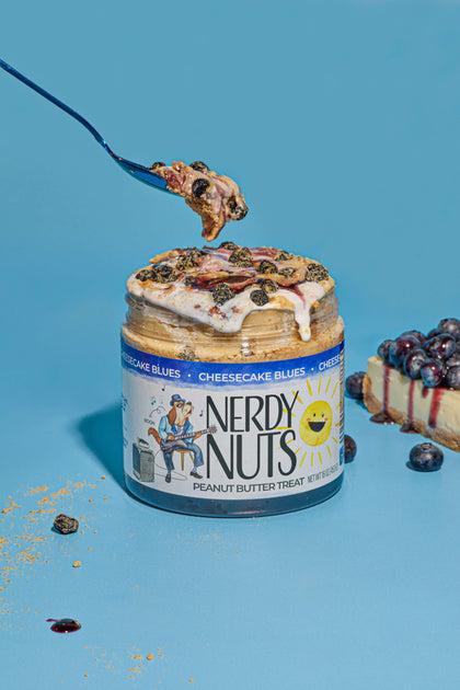 Cheesecake Blues Peanut Butter Treat | Nerdy Nuts