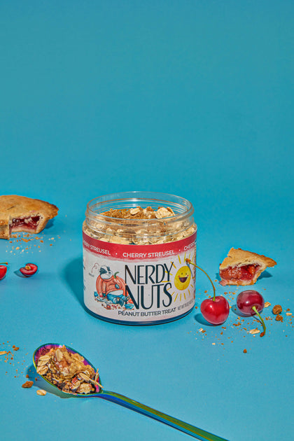オールドノリタケ ナッツボウル 栗 3D モールド チェスナット チェストナッツ Cherry Streusel Peanut Butter Treat | Nerdy Nuts