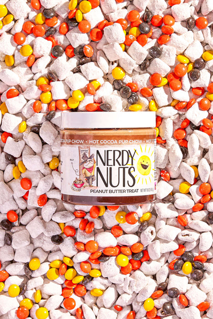 Hot Cocoa Pup Chow Peanut Butter Treat | Nerdy Nuts