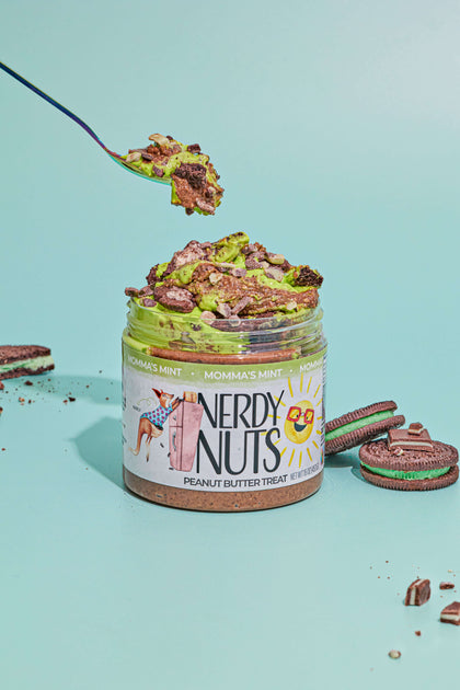 Momma's Mint Peanut Butter Treat | Nerdy Nuts