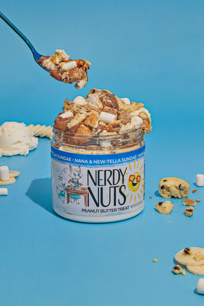 Nana & New Tella Sundae Peanut Butter Treat | Nerdy Nuts