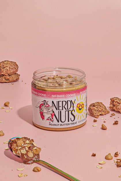 No Bake Cookie Peanut Butter Treat | Nerdy Nuts