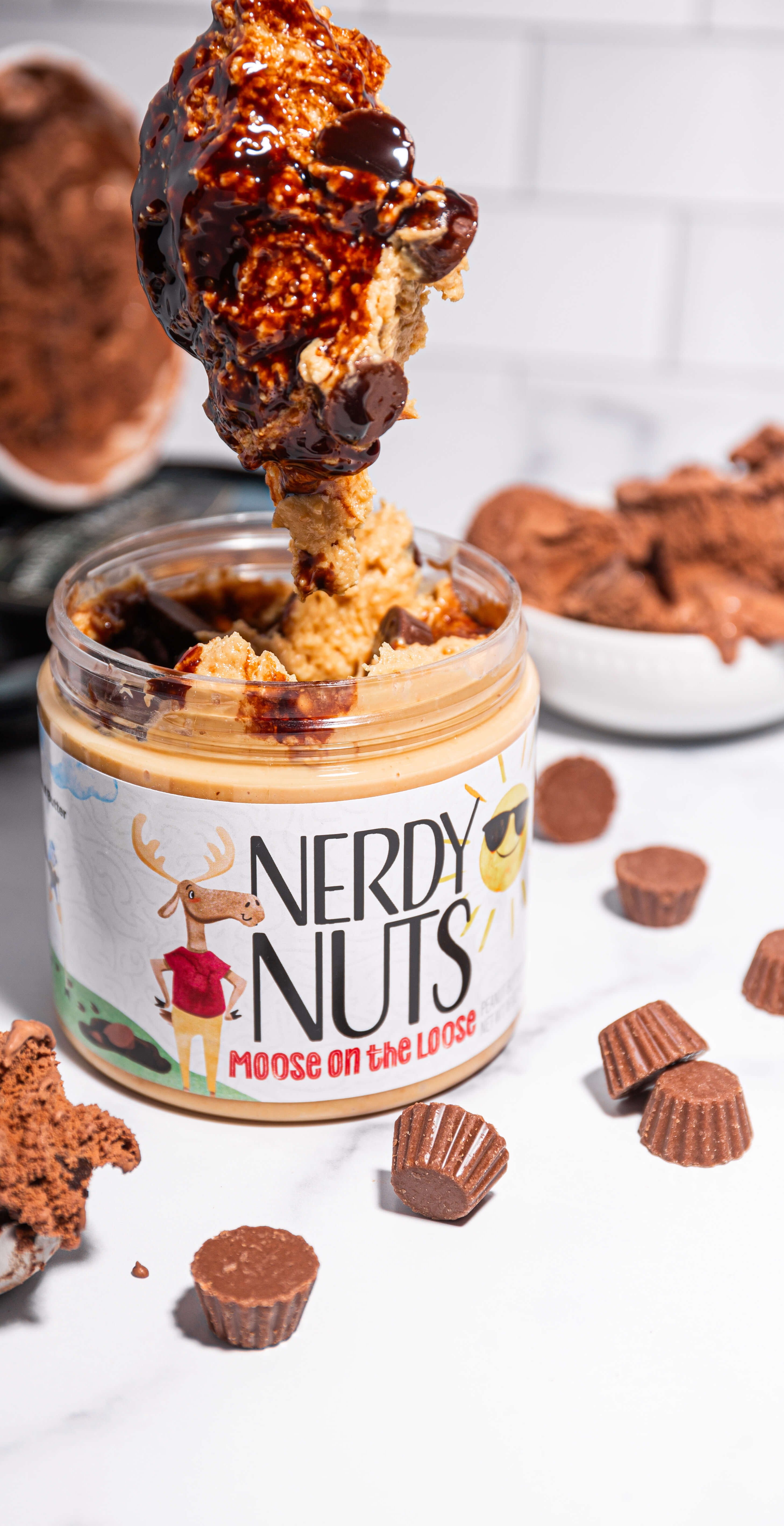 Moose Tube Peanut Butter In A Cup Moose On The Loose Peanut Butter Treat | Nerdy Nuts