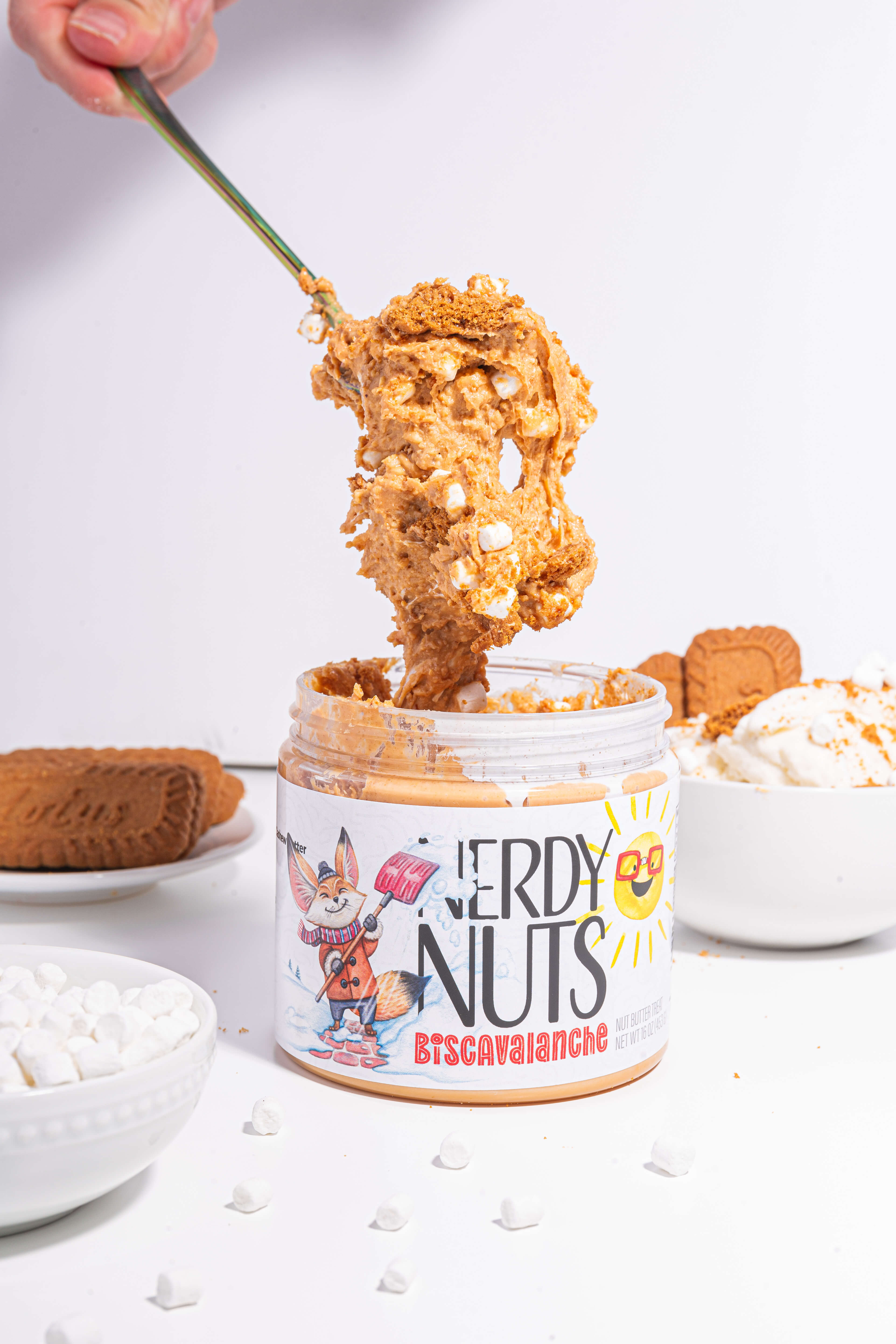 BiscAvalanche Nut Butter Treat Nerdy Nuts