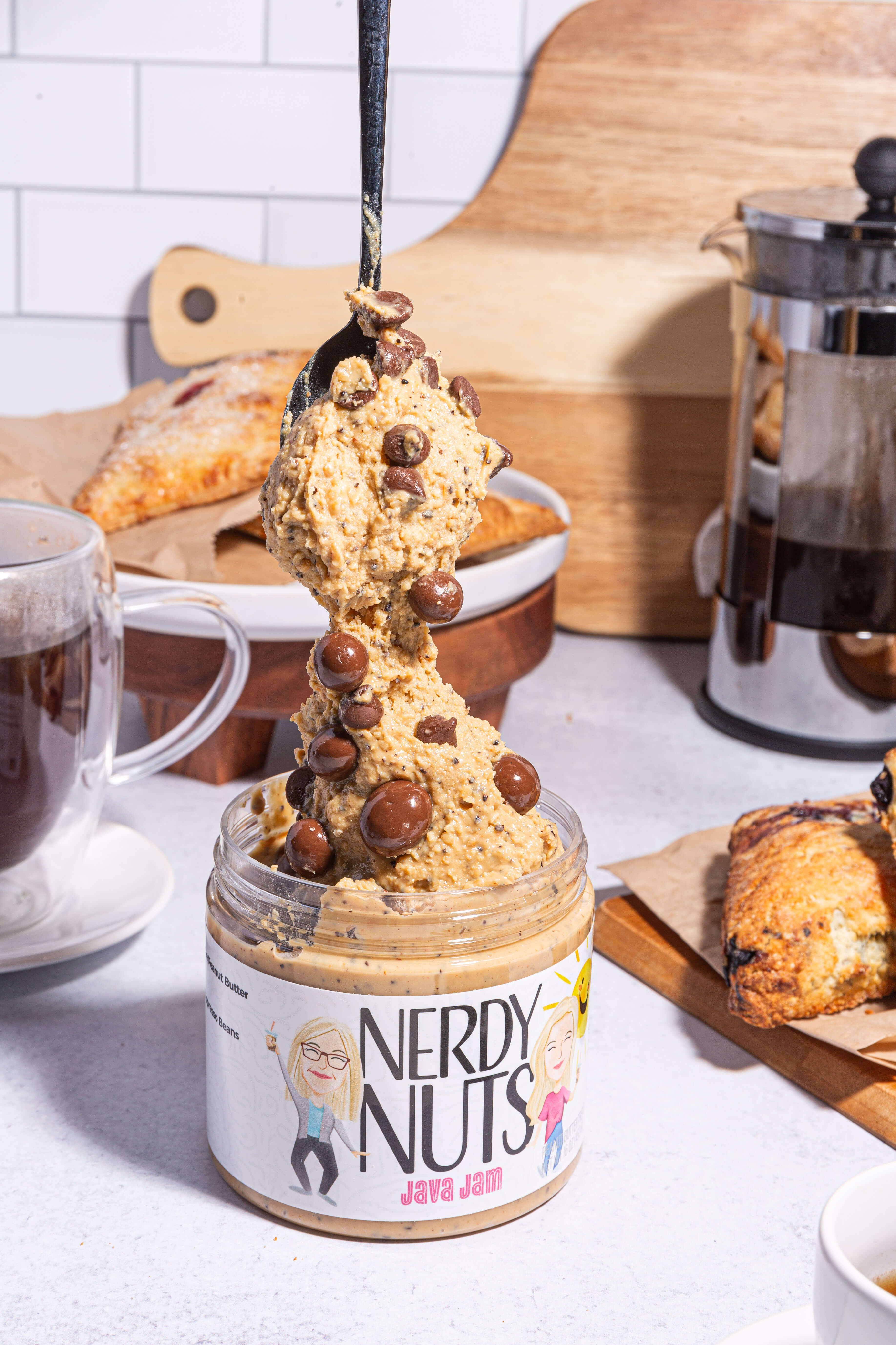 Java Jam Peanut Butter | Nerdy Nuts