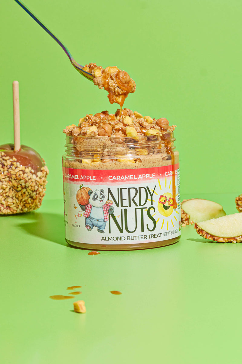 Caramel Apple Almond Butter Treat