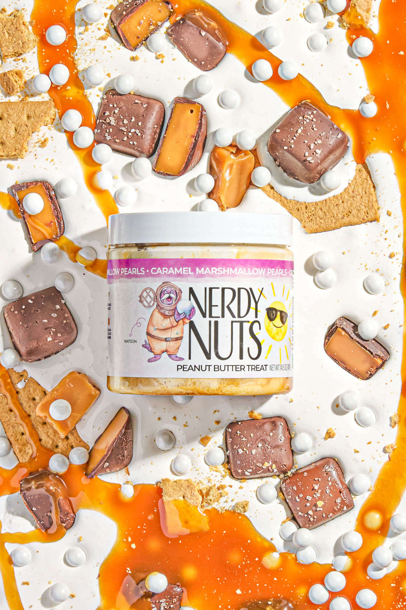 Caramel Marshmallow Pearls Peanut Butter Treat