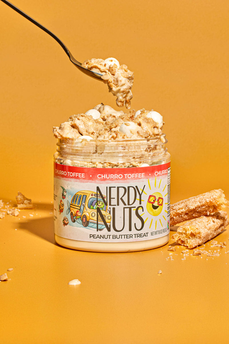 Churro Toffee Peanut Butter Treat