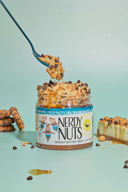 Coco Delite Coco-Nutty Delite Cheesecake Peanut Butter Treat | Nerdy Nuts