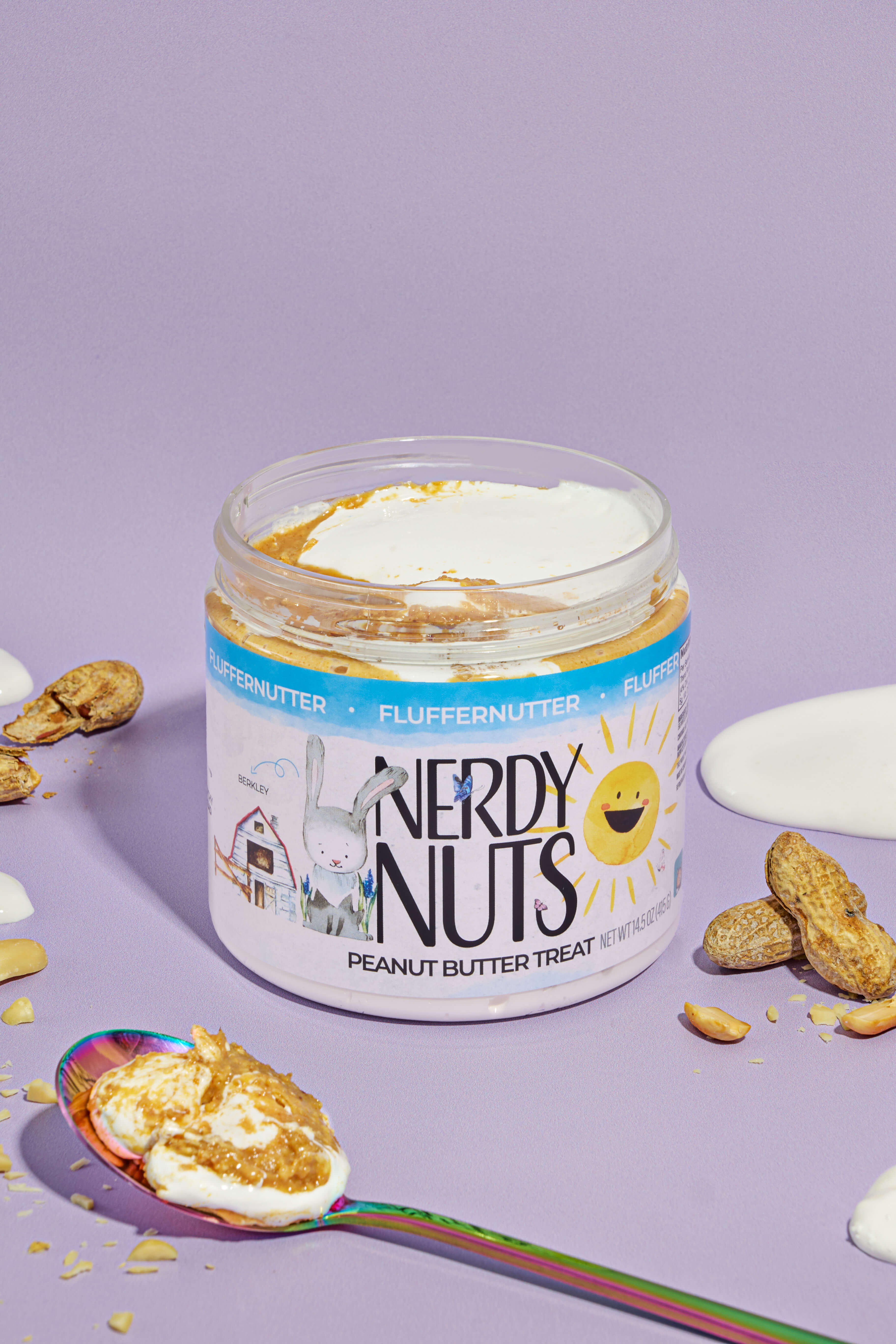 Fluffynutter Fluffernutter Peanut Butter | Nerdy Nuts | Nerdy Nuts