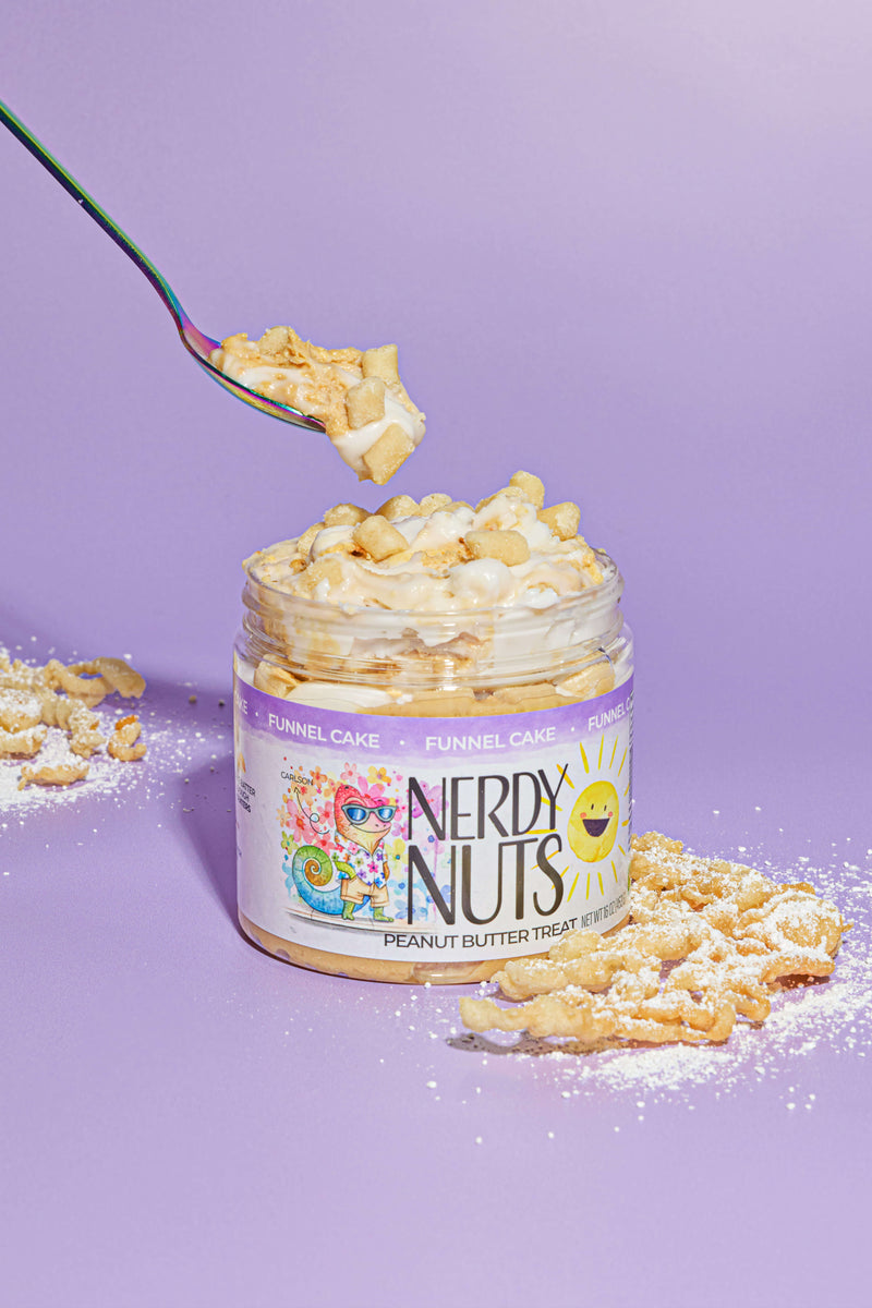 Funnel Cake Peanut Butter Treat