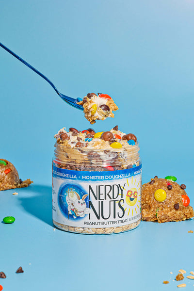 Monster Doughzilla Peanut Butter Treat | Nerdy Nuts