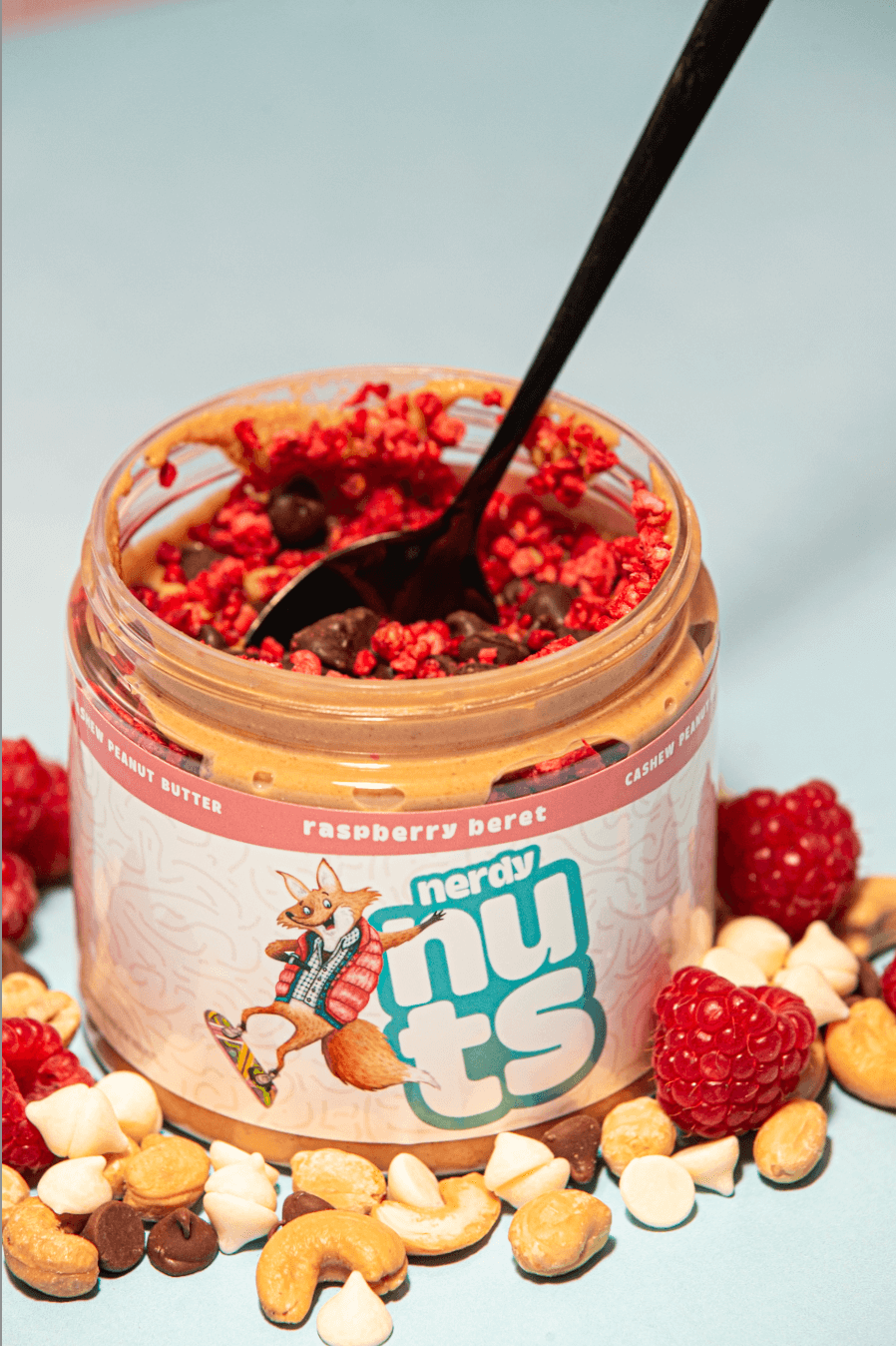 Snack Betch Raspberry Raspberry Beret Nut Butter Treat | Nerdy Nuts