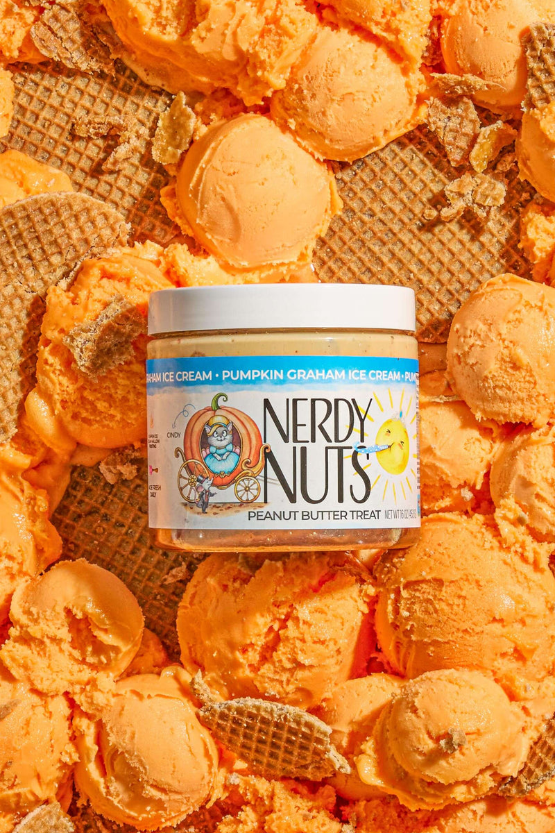 Pumpkin Graham Ice Cream Peanut Butter Treat