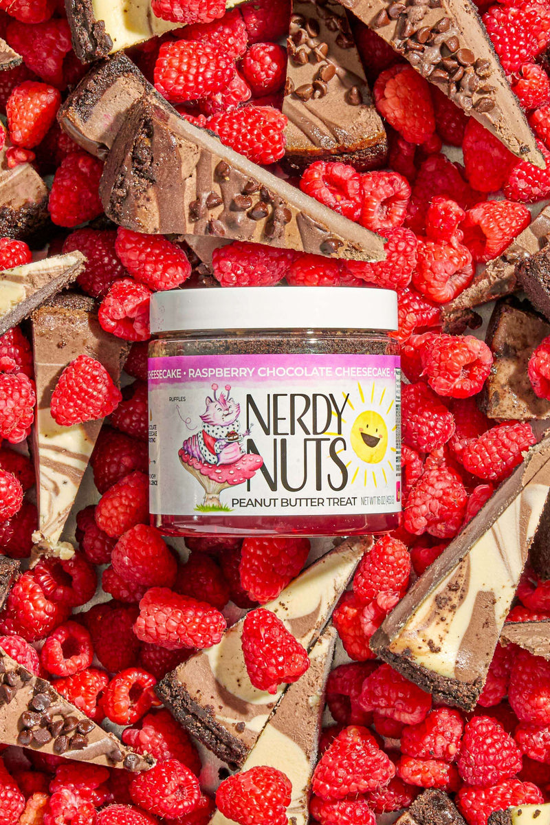 Raspberry Chocolate Cheesecake Peanut Butter Treat