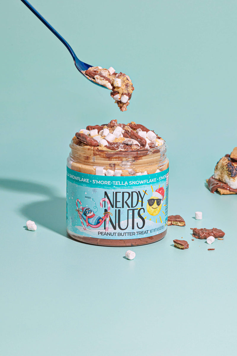 S'more-tella Snowflake Peanut Butter Treat