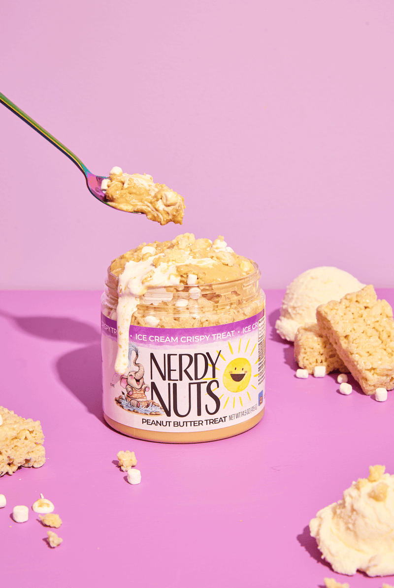 Ice Cream Crispy Treat Peanut Butter Treat