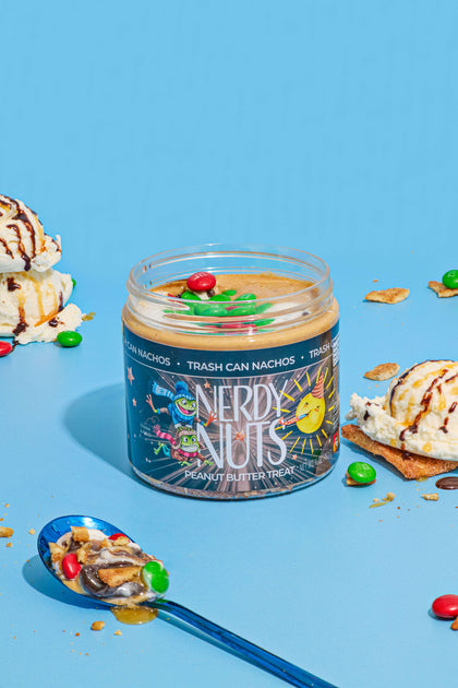 Trash Can Nachos Peanut Butter Treat | Nerdy Nuts