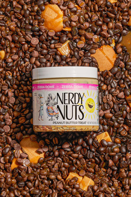Groundnut Shell Zebra Zebra Dome Peanut Butter Treat | Nerdy Nuts