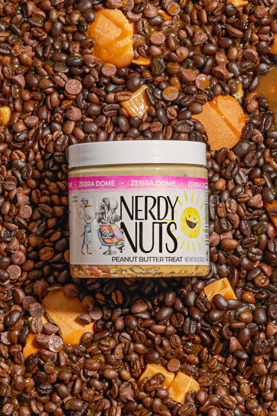 Zebra Dome Peanut Butter Treat | Nerdy Nuts