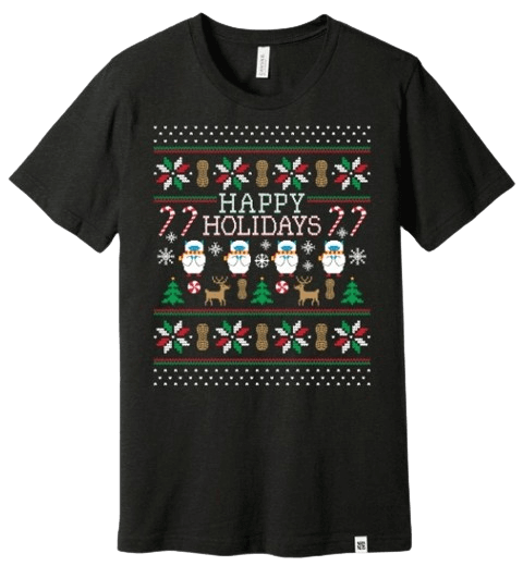 Black Ugly Christmas Sweater T-Shirt